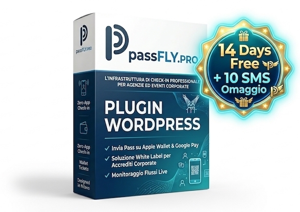 software check-in eventi settore IT su smartphone